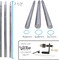 The Beadsmith Oval Mandrels – Wire Elements – Works with EZ Coiler Pro – 3 Rods Make 4x6mm, 6x8mm & 5x7mm Oval Shapes – Create Jump Rings, Coiled Beads, Beaded Coils, and Spirals